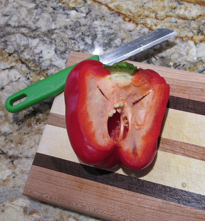 14. Ever seen an angry bell pepper?