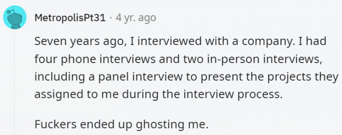 22. These are the kinds of companies that don't know professionalism