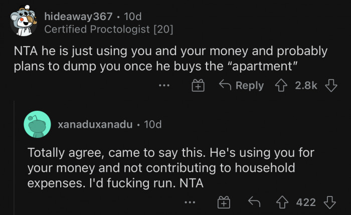 Here's how the Reddit community reacted to u/Throwaway5767411's post: