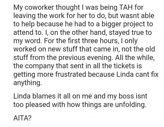 The OP stayed true to his word