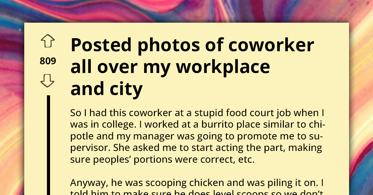 Acting Supervisor Shows Rude Coworker Who's Boss By Anonymously Posting His Photo All Over The City As Missing Person, Redditors React