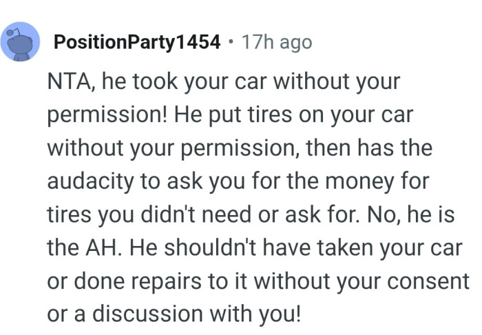 OP's uncle is the AH