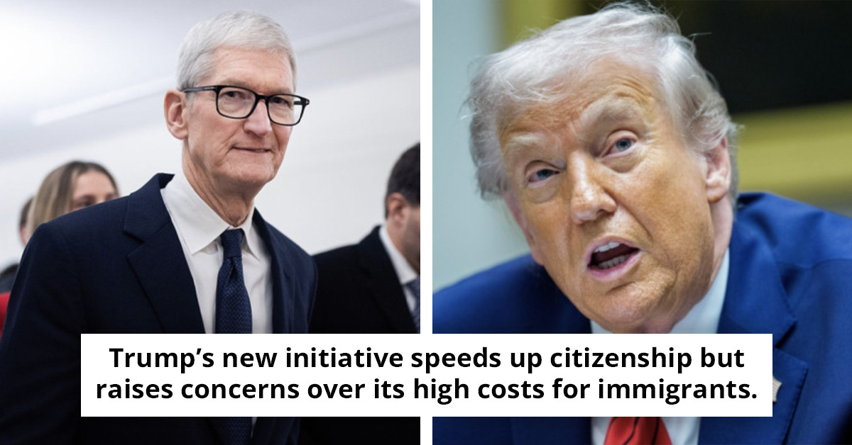 Donald Trump discloses staggering price of gold membership for expedited citizenship processing.