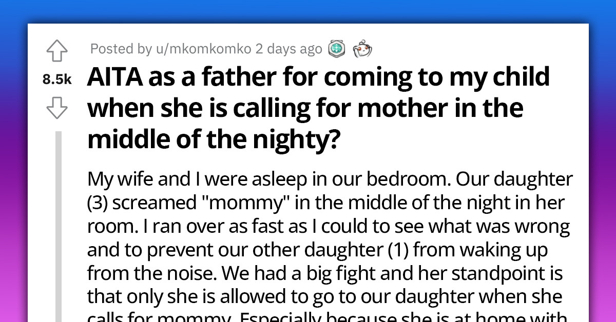 Man Goes To Answer His Daughter Even When She Was Calling For Her Mom, Gets Into A Fight For It