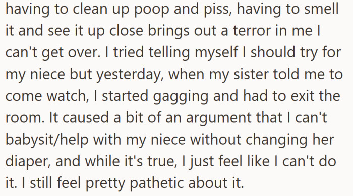 She made it as far as the diaper table before her stomach staged a full protest.