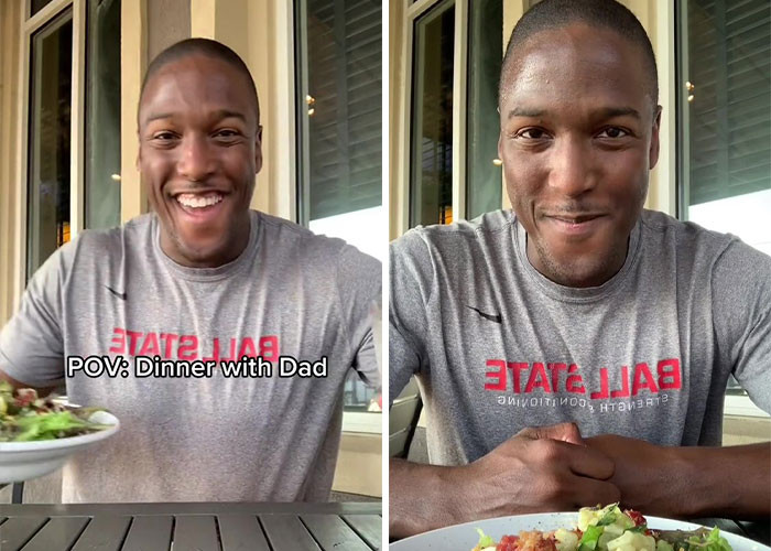 His relationship with his dad was his inspiration