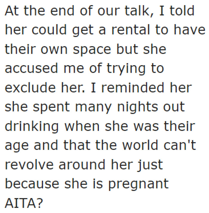 More drama ensues with the DIL's excessive demands.