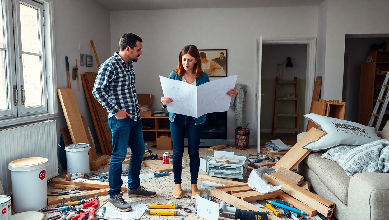 AITA for Booking Home Renovation Without Consulting Partner?