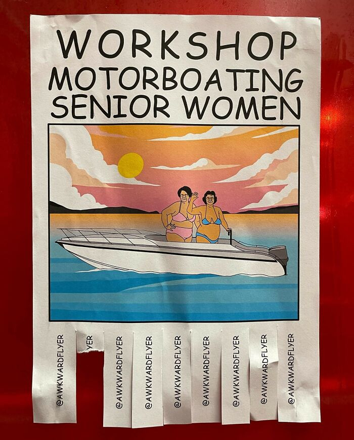 28. Motorboating senior women