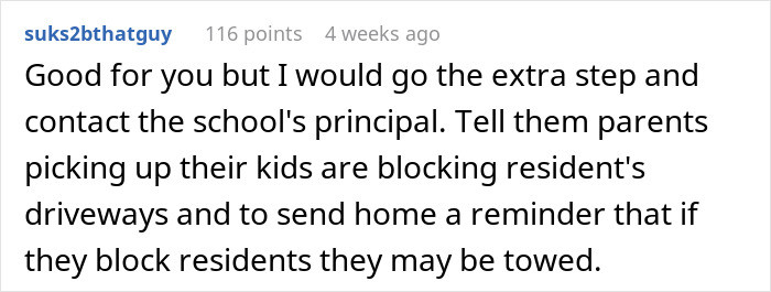 Maybe they should call the school principal