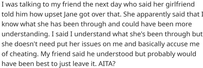 OP was unsure whether he was in the wrong and asked if he was the a-hole.