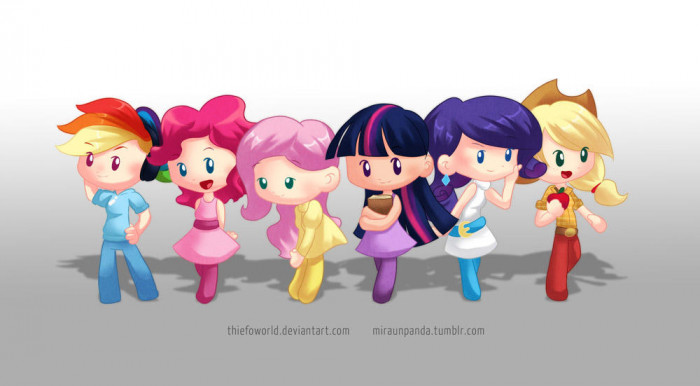 My Little Pony (humanized)