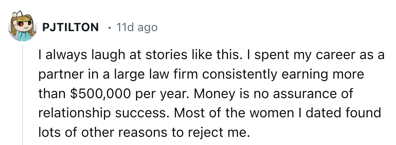 He was so concerned about dating the wrong people that he forgot we generally don't like liars.