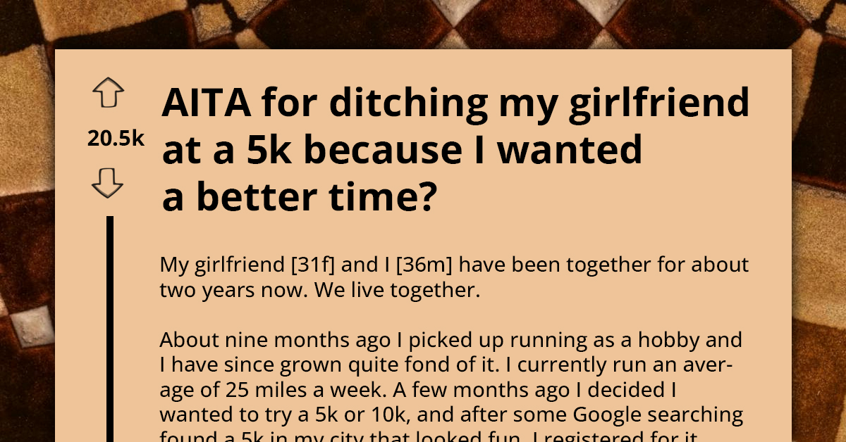 Man Abandons Struggling Girlfriend During 5K Race for Personal Record, Ignites Emotional Backlash