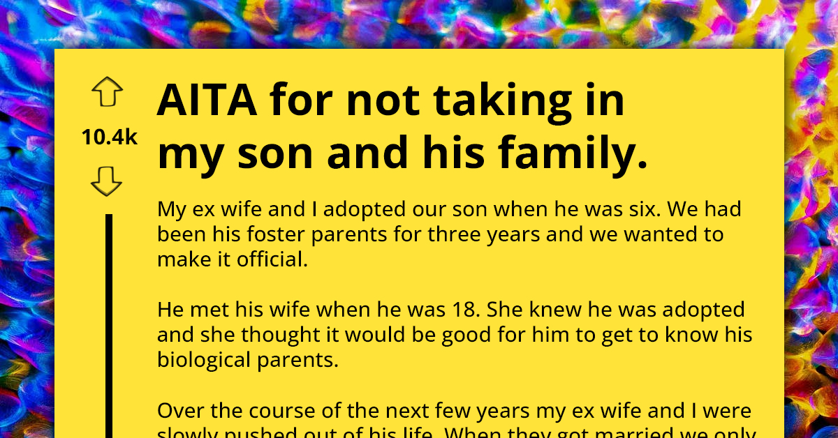 Dad Firmly Rejects Adoptive Son's Plea For Shelter After 9 Years Of Abandonment Following Reunion With His Biological Parents