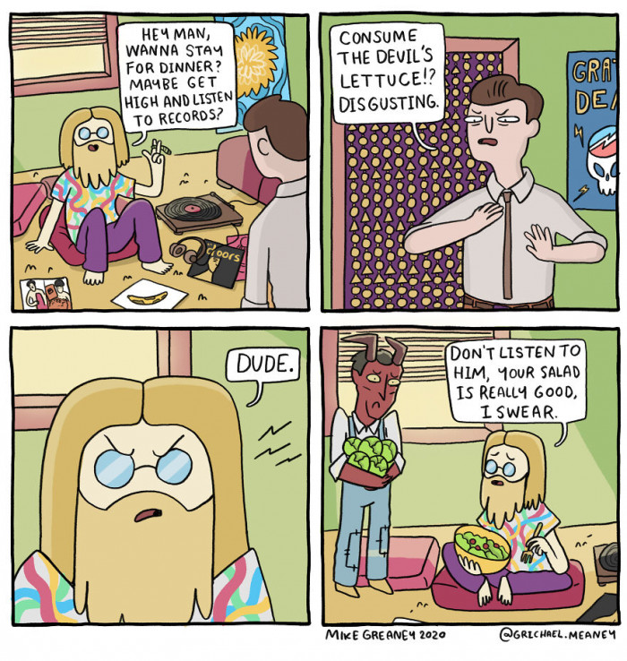 5. Want to get high and listen to some records?