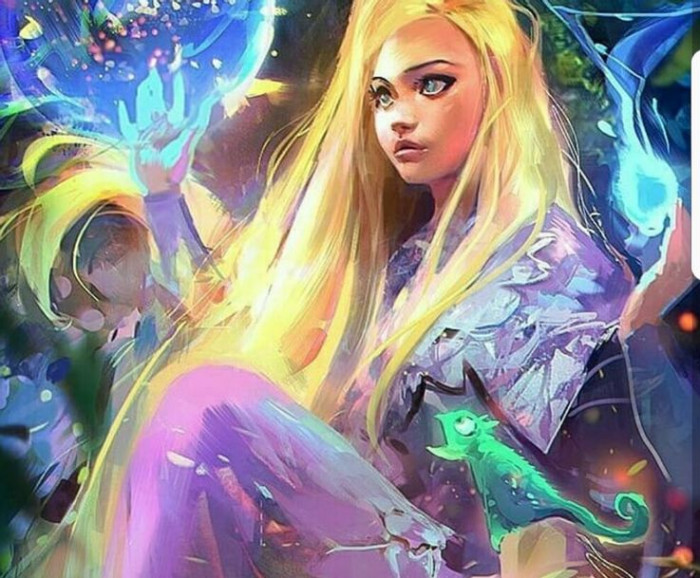 11. Rapunzel unlocking her true powers