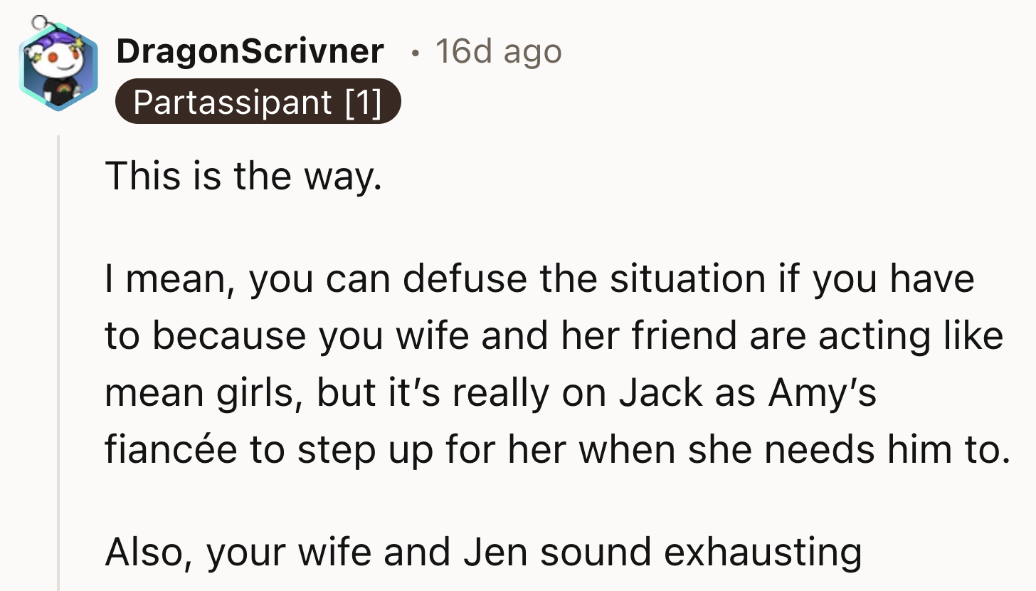 Defusing The Situation