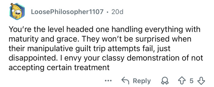 “You’re the levelheaded one.”