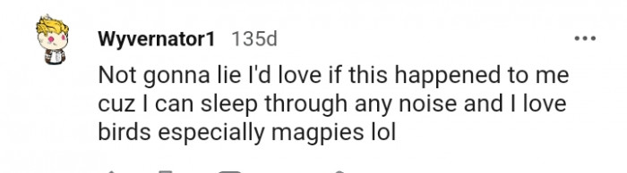 This Redditor would love for this to happen to them