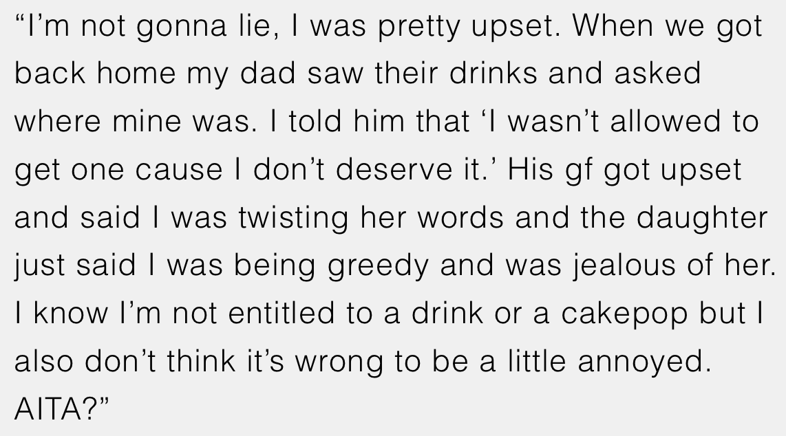 When you spill the tea and get accused of stirring the pot