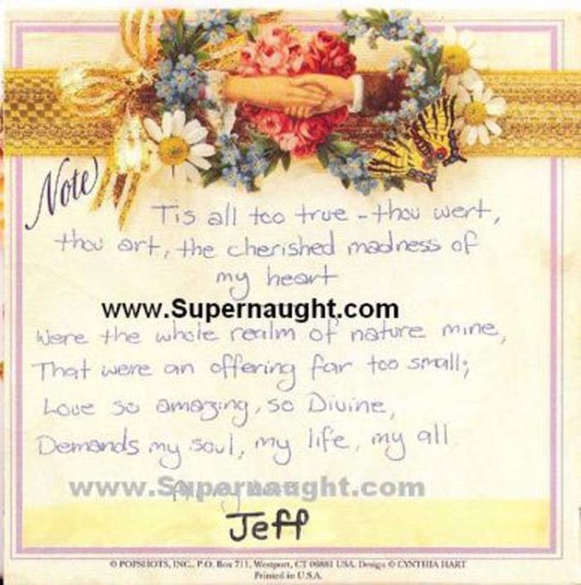 14. This greeting card from Dahmer is currently available for purchase at $5,500.