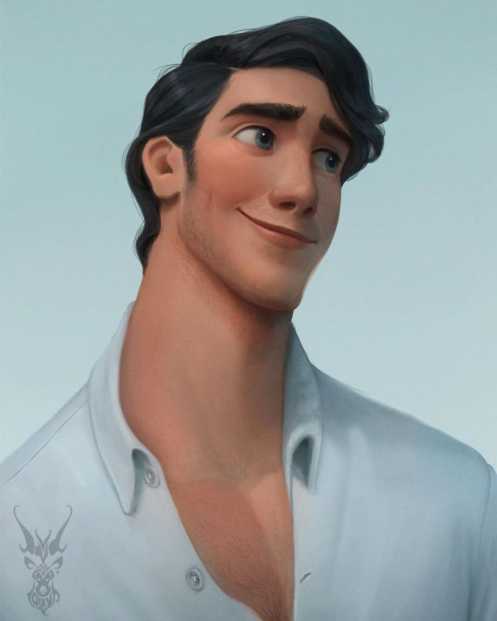 3. Prince Eric from The Little Mermaid