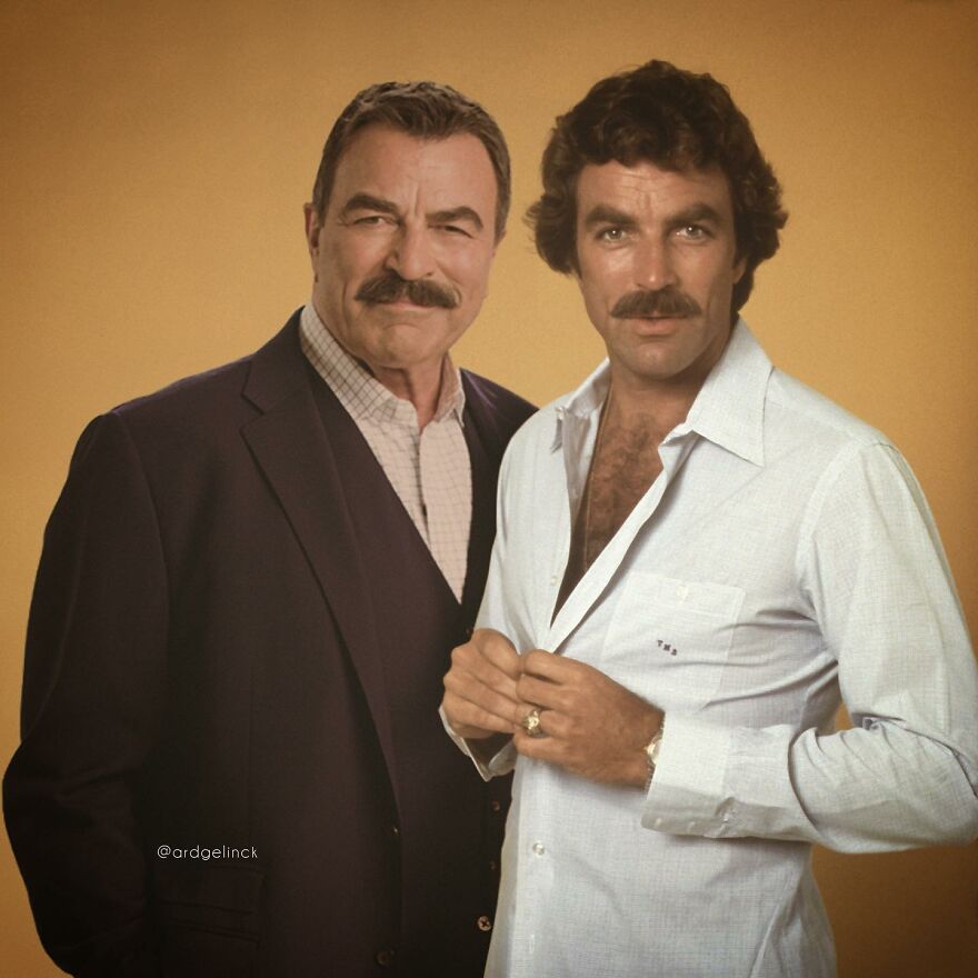13. Tom Selleck And Thomas Magnum