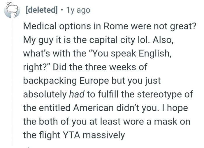 Did they wear a mask?