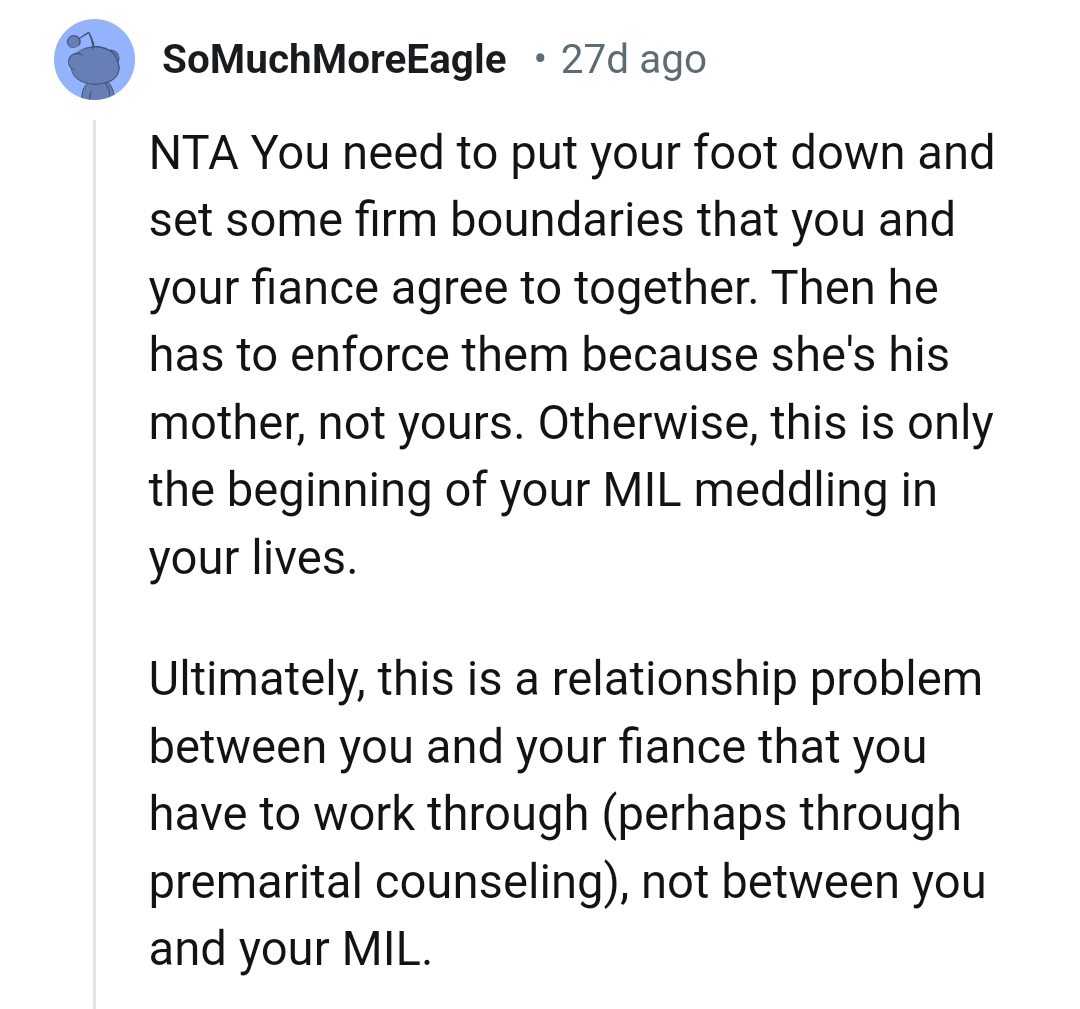 And the comments roll in...