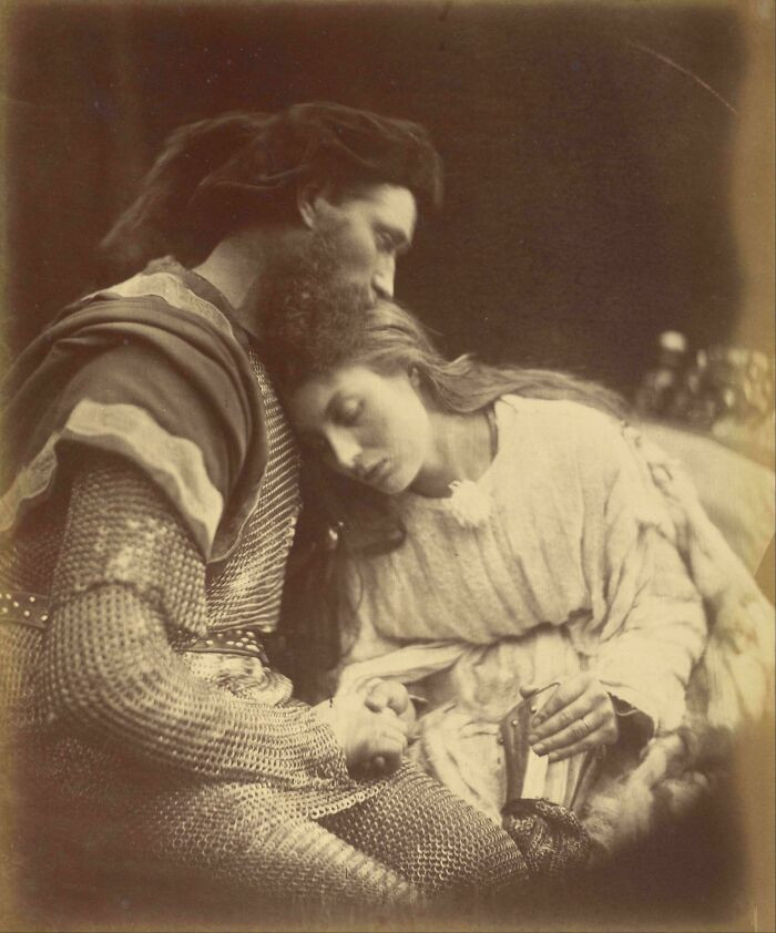 "Julia Margaret Cameron-Parting Of Sir Lancelot And Queen Guinevere, 1874"