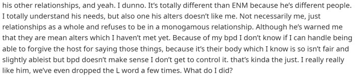 It's a very particular and somewhat odd situation due to all the moving parts.