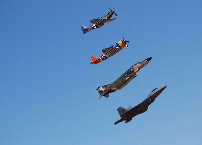 "A Small Look At The Evolution Of War Planes"