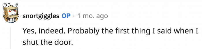 She made sure to let them know they were no longer welcome in future bake sales