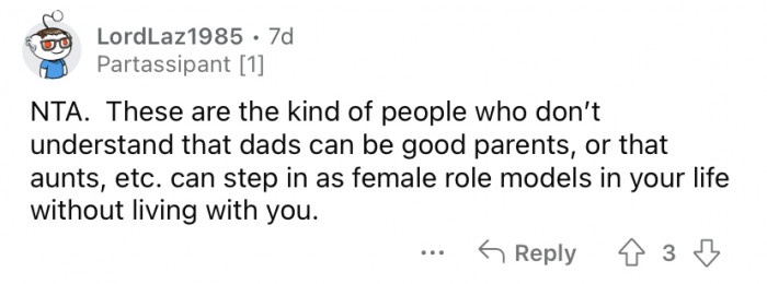 They don't understand.