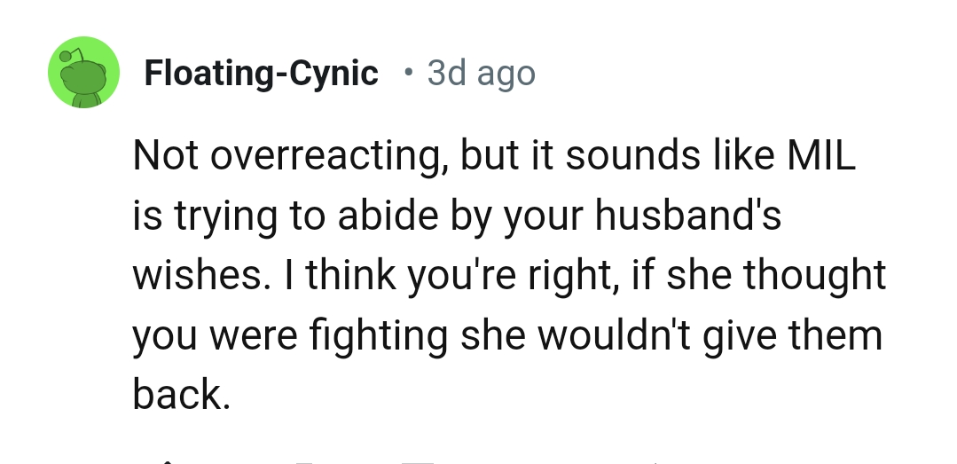 As Usual, the Comments Roll In...