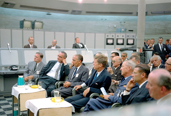19. In September 1962, John F. Kennedy, Lyndon Johnson, and their staffers conducted a tour of the Cape Canaveral Missile Test Annex.