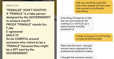 Toxic/Delusional People Who Decided To Bring Their Messed-Up, Twisted World To The Virtual Dating Sphere