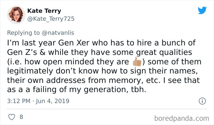 12. Some faults of Gen Z