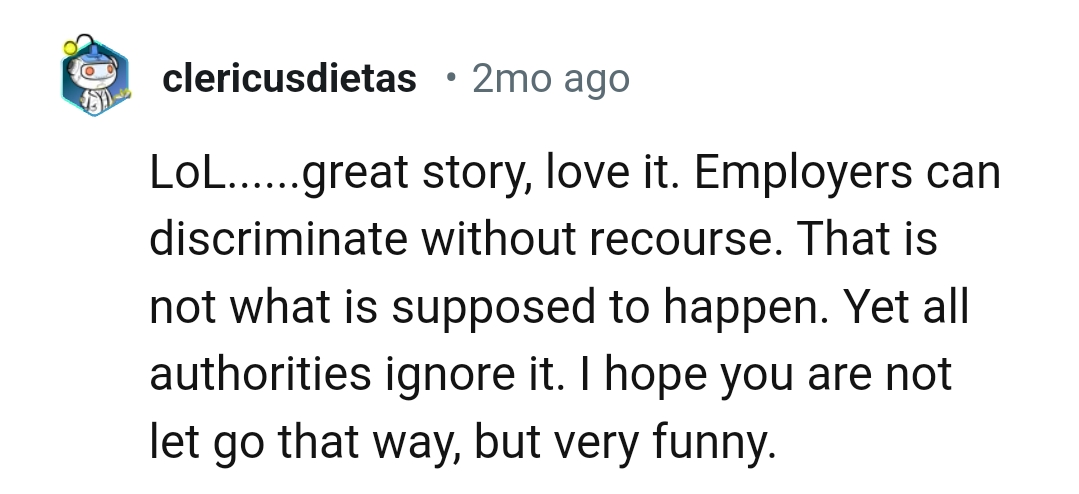 It's not what is supposed to happen