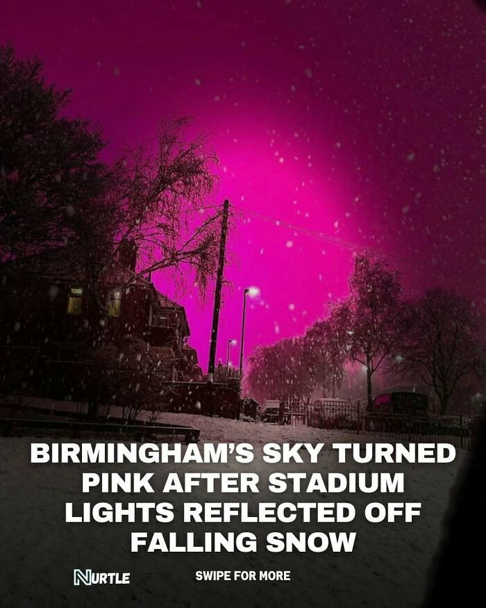 Pink Sky Over Birmingham
