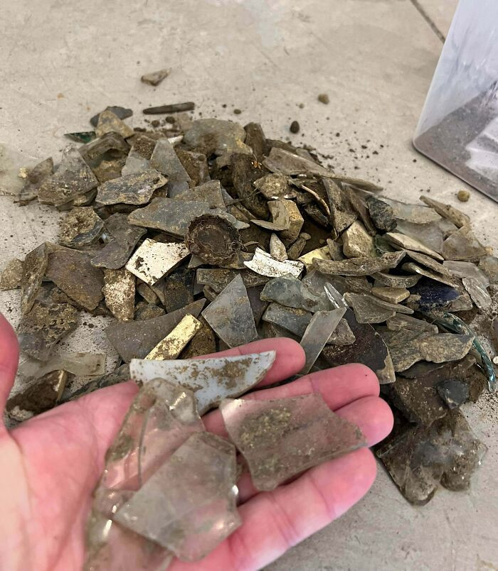 "Subcontractor Tried Using Topsoil Completely Full Of Huge Chunks Of Broken Glass, Rusty Metal, Ceramic, And Other Hazards In Our Yard"