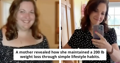 Mom who lost 200lbs in 15 months explained how she avoided gaining weight back