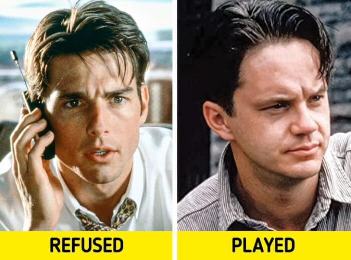 8. Andy Dufresne: Tom Cruise – Tim Robbins