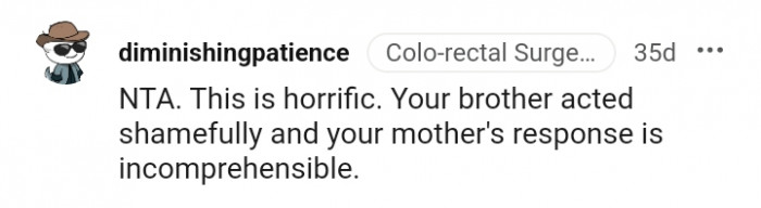 Keep scrolling to read through some of the top comments by Redditors