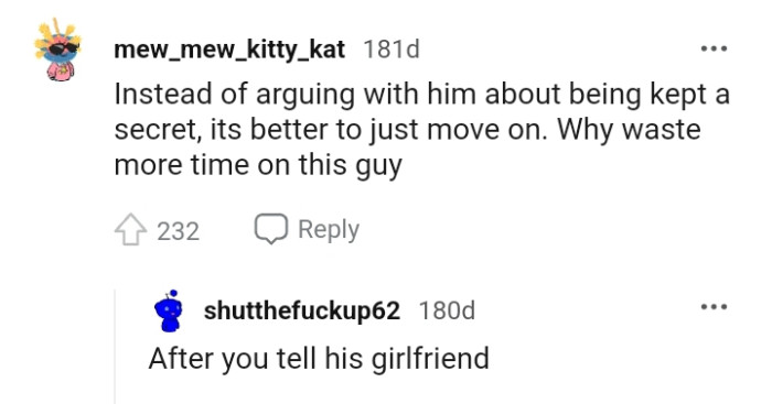 Why waste more time on the guy?