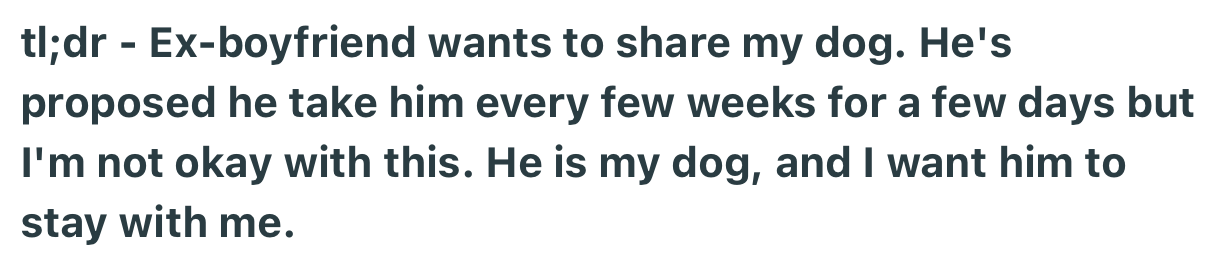 Too long, didn’t read