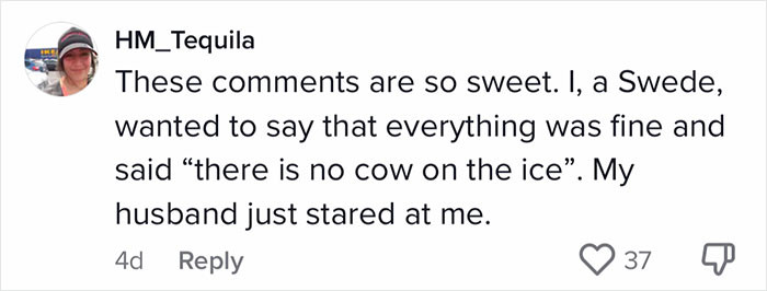 14. No cow on the ice