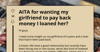 Man Asks Girlfriend of 6 Years to Repay $10K Loan — She Says It “Doesn’t Count” Because They’re a Couple
