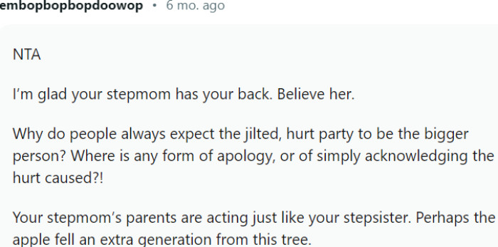 Stepmom has your back